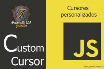 Custom cursor JavaScript – GSAP